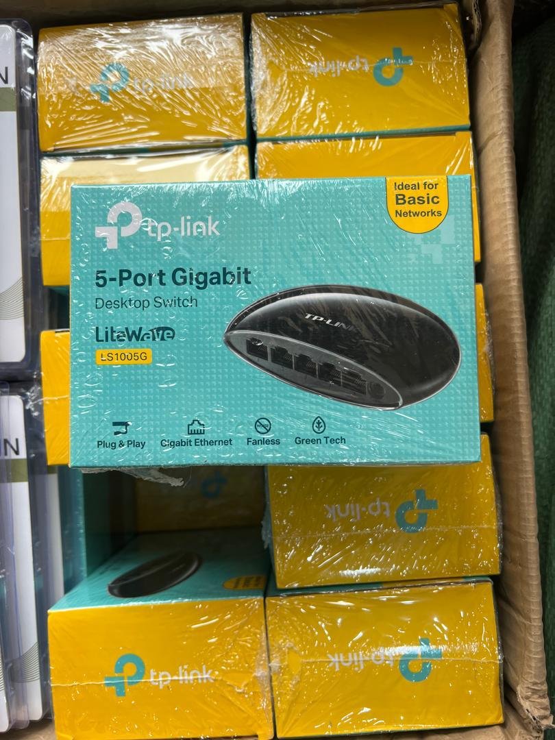 Switch TP-Link 5 ports Gigabit – Standard